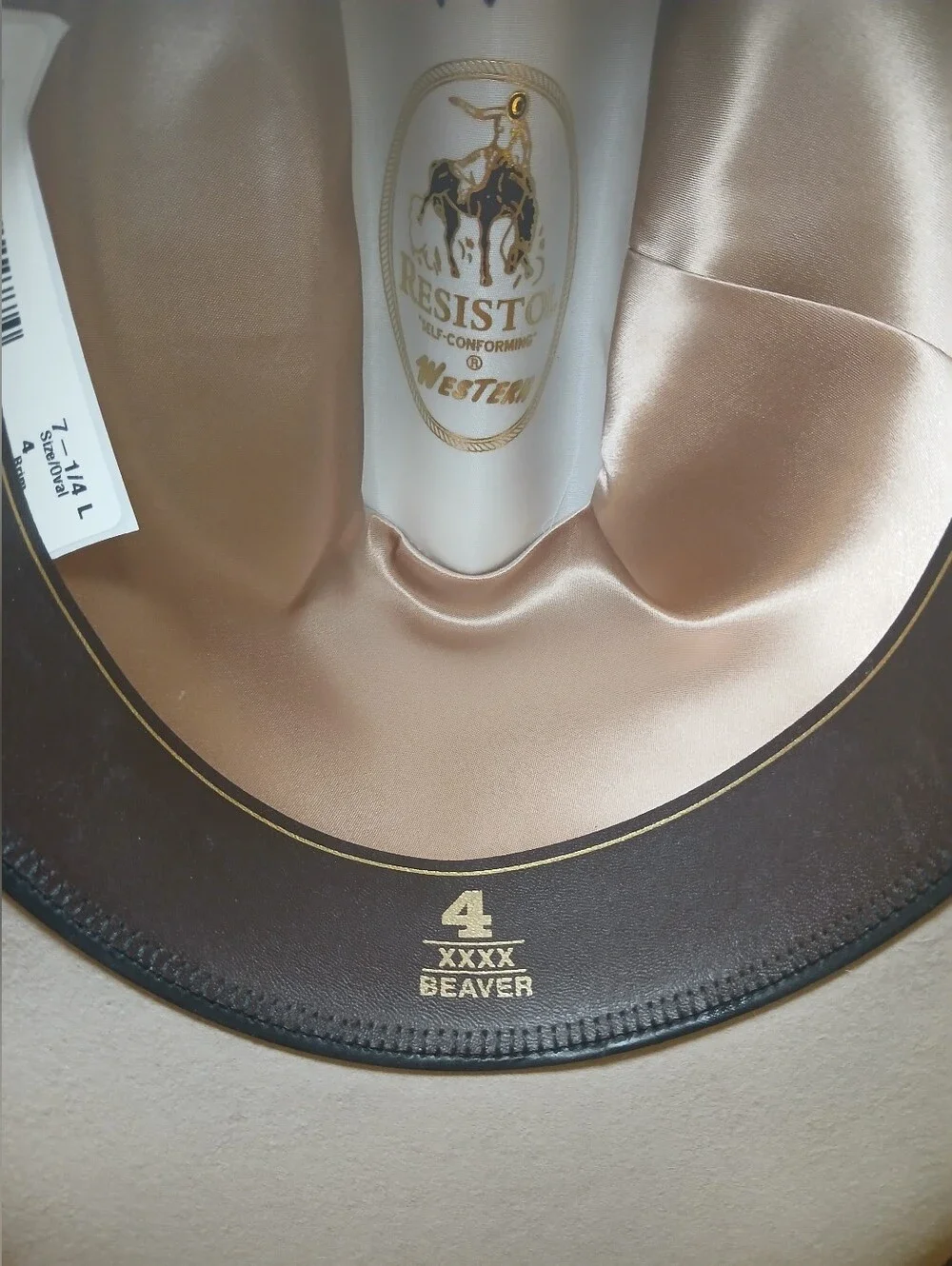 Resistol 4X Pageant Cowboy Hat with Box